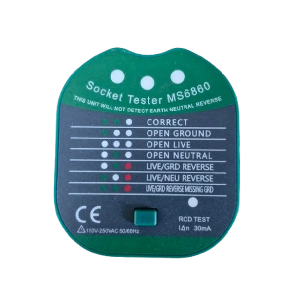 Earth Socket Tester MS6860